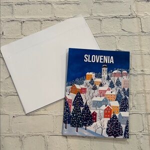 Colorful Slovenia Greeting Cards